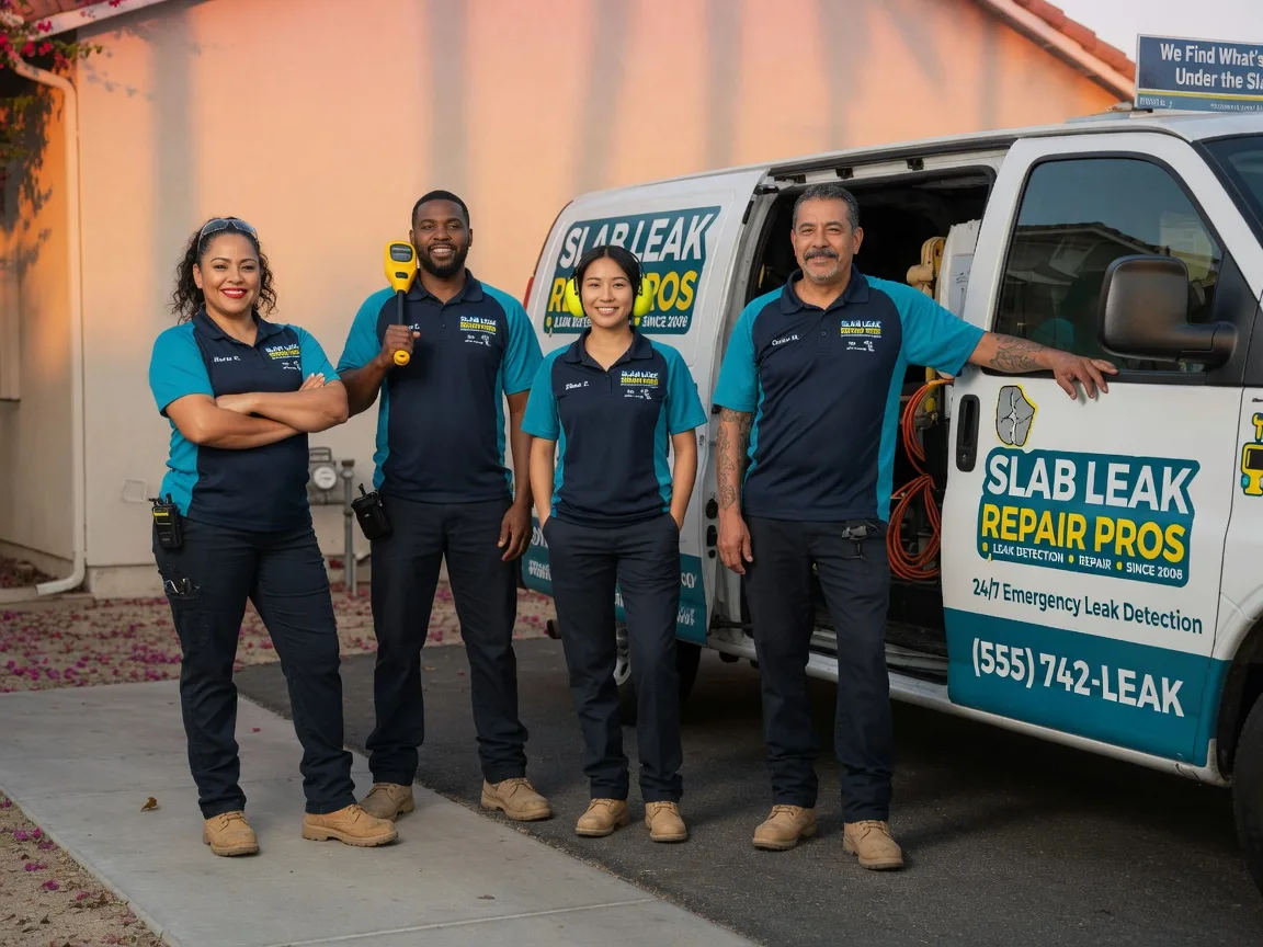 Slab Leak Repair company in Mentcle, PA